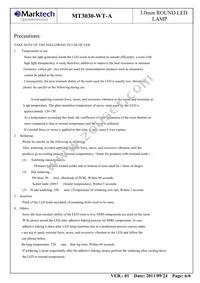 MT3030-WT-A Datasheet Page 7