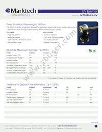 MT3650N3-UV Datasheet Cover