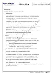 MT4118-HR-A Datasheet Page 6