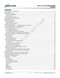 MT41J64M16TW-093:J TR Datasheet Page 3