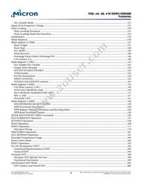 MT41J64M16TW-093:J TR Datasheet Page 4