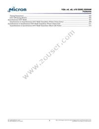 MT41J64M16TW-093:J TR Datasheet Page 5