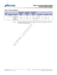 MT41K1G16DGA-125:A Datasheet Page 10