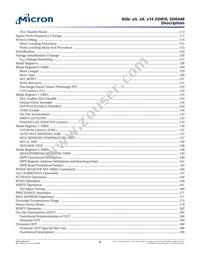 MT41K512M16HA-125:A TR Datasheet Page 4