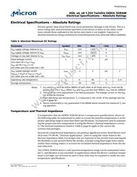 MT41K512M8THD-15E:D Datasheet Page 8