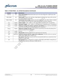 MT41K64M16TW-125:J Datasheet Page 19