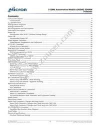 MT42L32M16D1FE-25 IT:A Datasheet Page 3