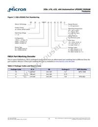 MT42L64M64D2LL-18 WT:C TR Datasheet Page 3