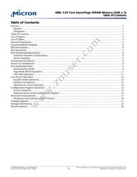 MT45V256KW16PEGA-70 WT TR Datasheet Page 2