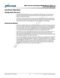 MT45V256KW16PEGA-70 WT TR Datasheet Page 12