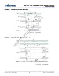 MT45V256KW16PEGA-70 WT TR Datasheet Page 22