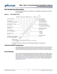 MT45W1MW16BDGB-708 AT TR Datasheet Page 9