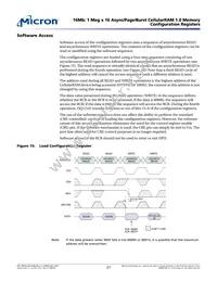 MT45W1MW16BDGB-708 AT TR Datasheet Page 21