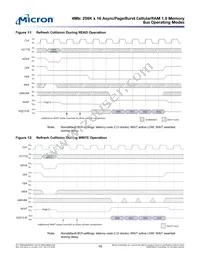 MT45W256KW16BEGB-708 WT TR Datasheet Page 16