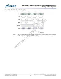 MT45W256KW16BEGB-708 WT TR Datasheet Page 23