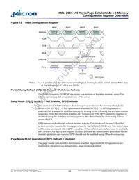 MT45W256KW16PEGA-70 WT TR Datasheet Page 16