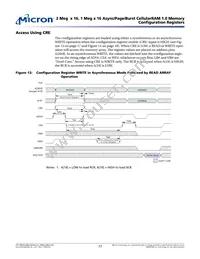 MT45W2MW16BAFB-856 WT Datasheet Page 17