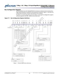 MT45W2MW16BAFB-856 WT Datasheet Page 21