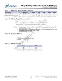 MT45W2MW16PAFA-85 WT Datasheet Page 22