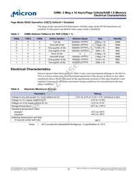 MT45W2MW16PGA-70 IT Datasheet Page 17