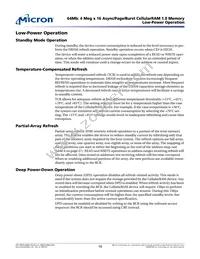 MT45W4MW16BFB-856 WT TR Datasheet Page 16