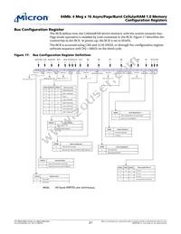 MT45W4MW16BFB-856 WT TR Datasheet Page 21