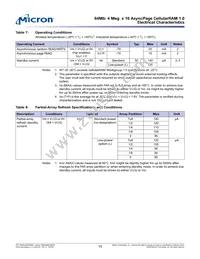 MT45W4MW16PCGA-70 L WT Datasheet Page 15