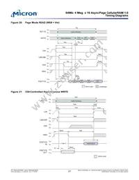 MT45W4MW16PCGA-70 L WT Datasheet Page 21