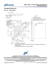 MT45W4MW16PCGA-70 L WT Datasheet Page 23