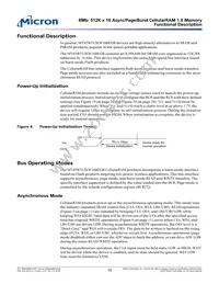 MT45W512KW16BEGB-708 WT TR Datasheet Page 10