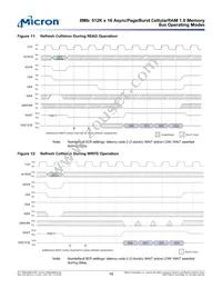 MT45W512KW16BEGB-708 WT TR Datasheet Page 16