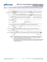 MT45W512KW16BEGB-708 WT TR Datasheet Page 19