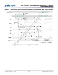 MT45W512KW16BEGB-708 WT TR Datasheet Page 20