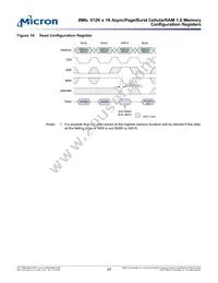 MT45W512KW16BEGB-708 WT TR Datasheet Page 23