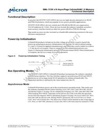 MT45W512KW16PEGA-70 WT TR Datasheet Page 9