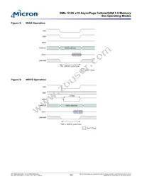 MT45W512KW16PEGA-70 WT TR Datasheet Page 10