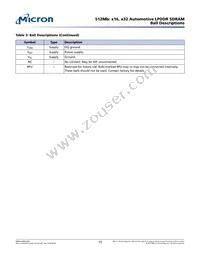 MT46H32M16LFBF-6 AAT:C Datasheet Page 15