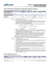 MT46H64M16LFCK-6:A TR Datasheet Page 18