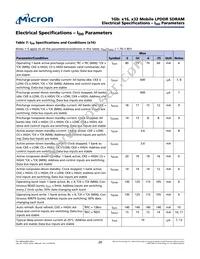 MT46H64M16LFCK-6:A TR Datasheet Page 20