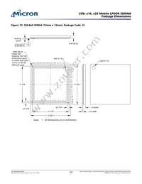 MT46H64M32LFMA-5 IT:A TR Datasheet Page 22