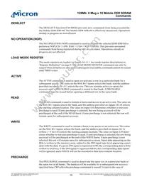 MT46H8M16LFCF-75 IT Datasheet Page 16