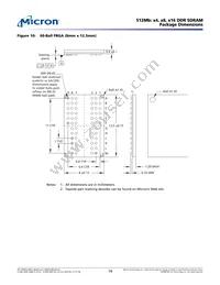 MT46V32M16TG-5B IT:JTR Datasheet Page 14