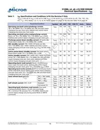 MT46V32M16TG-5B IT:JTR Datasheet Page 16