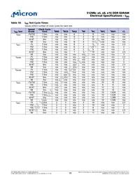 MT46V32M16TG-5B IT:JTR Datasheet Page 19