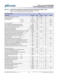 MT46V64M16P-6T IT:A Datasheet Page 20