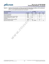 MT46V64M16P-6T IT:A Datasheet Page 23