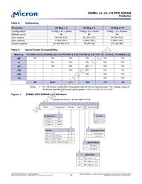 MT46V64M4P-5B:M Datasheet Page 2