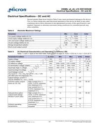 MT46V64M4P-5B:M Datasheet Page 17