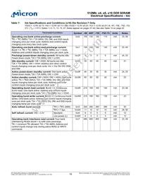 MT46V64M8P-5B L IT:F Datasheet Page 16