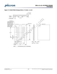 MT47H128M16PK-25E IT:C Datasheet Page 21